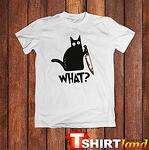 Тениска Murder Funny Cat