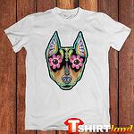 Тениска Art Flowers Head - French Bulldog-Copy