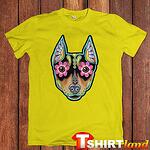 Тениска Art Flowers Head - French Bulldog-Copy