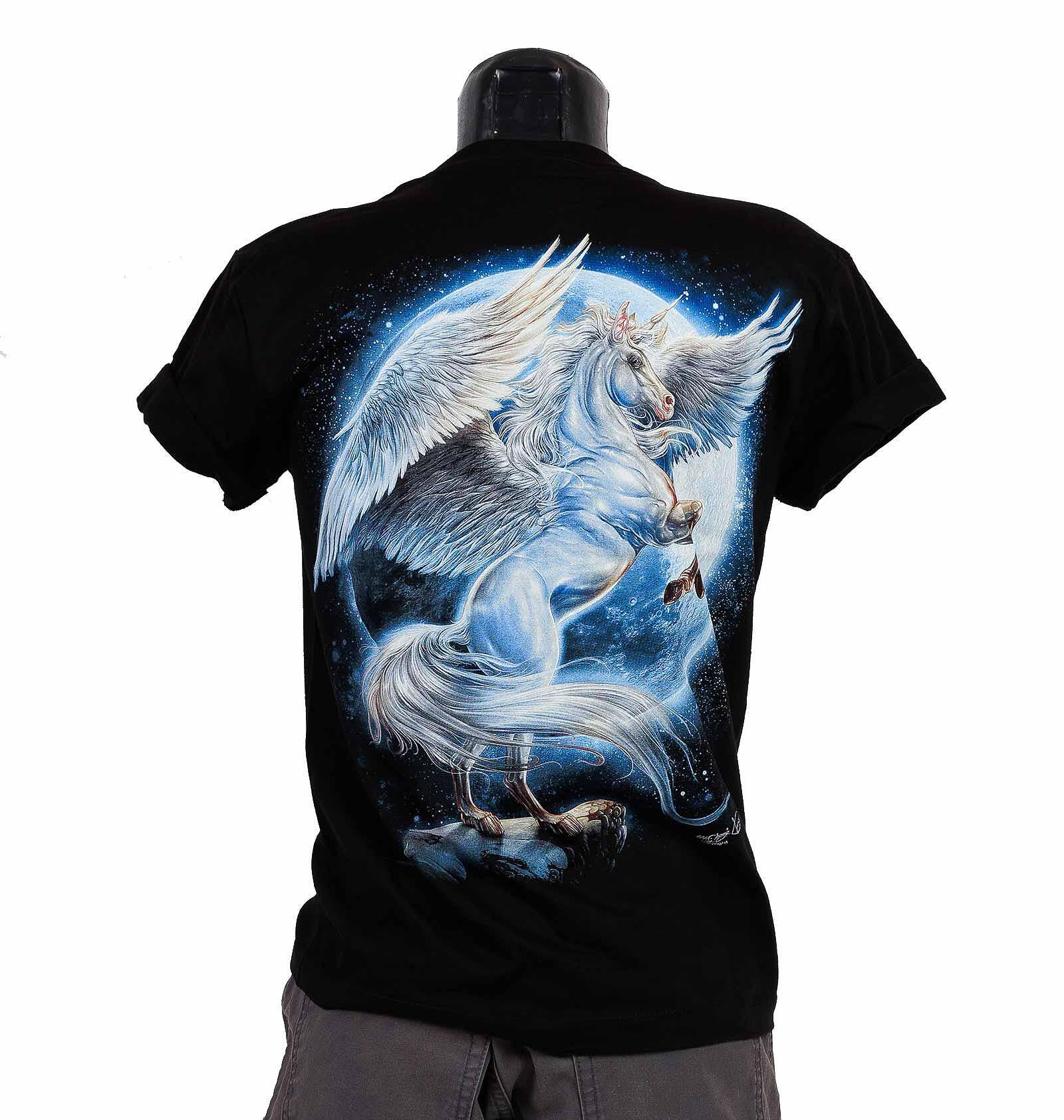 Тениска Flying Unicorn in the Magical Night HD-120-Copy