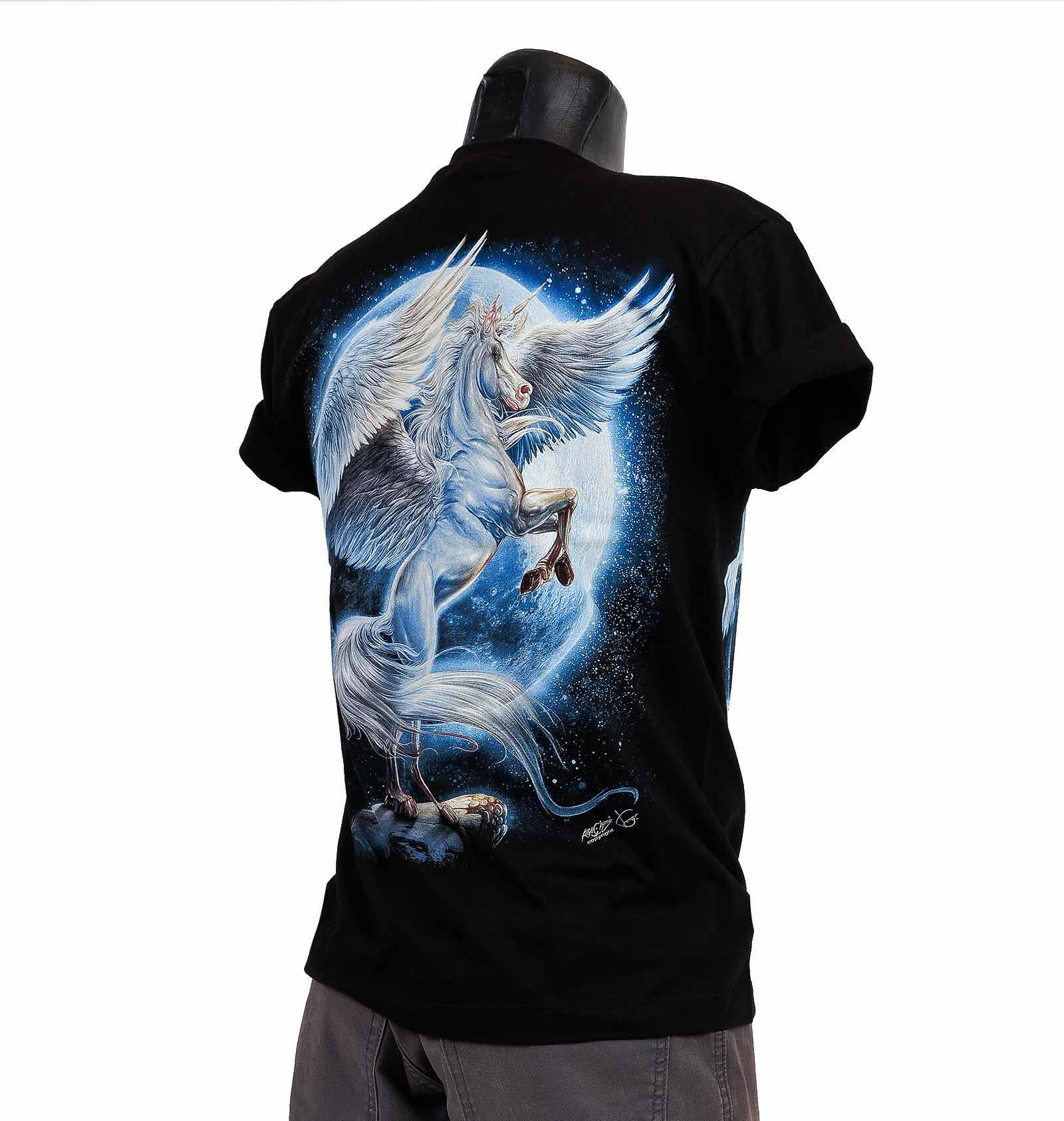Тениска Flying Unicorn in the Magical Night HD-120-Copy