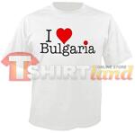 Тениска - Аз обичам България