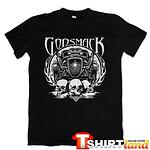 Тениска Godsmack 1000hp Skulls