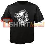 Тениска за манияци - Skull (8 Ball)