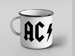 Метално канче AC/DC