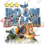 Тениска "Boom Beach" - F60