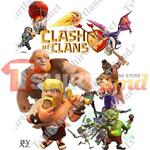 Тениска "Clash of clans" - F64