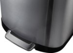 EKO Кош за отпадъци с педал “DELLA“ - 35 литра - графит/инокс