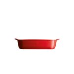 EMILE HENRY Керамична правоъгълна форма за печене " SMALL RECTANGULAR OVEN DISH"- 30 х 19 см - цвят червен