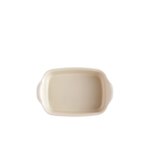EMILE HENRY Керамична правоъгълна форма за печене "INDIVIDUAL OVEN DISH" - 22 х 15 см - цвят екрю