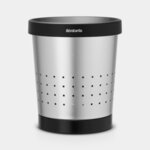 КОШ ЗА ХАРТИЯ 5 L BRABANTIA MATT STEEL