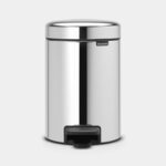 КОШ С ПЕДАЛ BRABANTIA NEWICON 3 L BRILLIANT STEEL