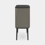 КОШ BRABANTIA BO TOUCH, 3X11L, PLATINUM