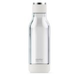 ASOBU Двустенна бутилка “INNER PEACE“ стъкло/тритан - 500 мл - цвят черен