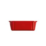 EMILE HENRY Керамична провоъгълна форма за печене "SMALL LOAF DISH" - 24 х 11 - цвят червен