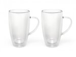 Bredemeijer Сет от 2 двустенни стъклени чаши за кафе и чай - 320 мл.