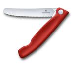 Кухненски сгъваем нож Victorinox SwissClassic, червен