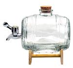 Vin Bouquet Стъклен диспенсер за алкохол - буре - 1 л.