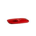 EMILE HENRY Керамичен правоъгълен капак за тави EH 9650 - цвят червен
