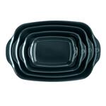 Керамична тава "LARGE RECTANGULAR OVEN DISH" - 42х28 см - цвят тъмнозелен