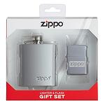 Комплект запалка  и фласка Zippo Flask & Lighter Gift Set