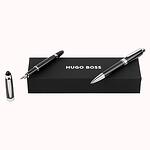 Hugo Boss Комплект химикалка и писалка Icon, черни