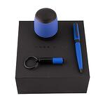 Hugo Boss Комплект химикалка, ключодържател и тонколона Gear Matrix, сини