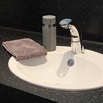KELA Диспенсър за сапун “Per“ - керамичен светло сив - 300 мл.