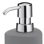 KELA Комплект диспенсър за сапун с четка и отделение за гъба “Purana“ - 350 мл. - светло сив