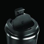 ASOBU Термо чаша с вакуумна изолация “CAFE COMPACT“ - 380 мл - цвят черен