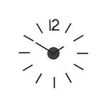 UMBRA Стенен часовник “BLINK“ - цвят черен