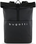Раница за лаптоп Bugatti Rina 15.6", изкуствена кожа, черна