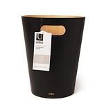 UMBRA Кошче за боклук “Woodrow“ 7,5 л. - дърво/черно