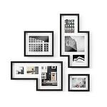 UMBRA Комплект от 4 бр. рамки за снимки “MINGLE GALLERY“ - цвят черен