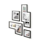 UMBRA Комплект от 4 бр. рамки за снимки “MINGLE GALLERY“ - цвят черен