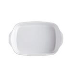 EMILE HENRY Керамична тава "RECTANGULAR OVEN DISH"- 36,5 х 23,5 см - цвят бял