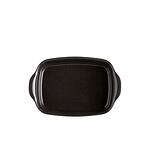 EMILE HENRY Керамична тава " SMALL RECTANGULAR OVEN DISH"- 30х19 см - цвят черен