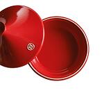 EMILE HENRY Керамичен тажин "TAGINE", голям - Ø 32 см - цвят червен