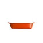 EMILE HENRY Керамична тава " SMALL RECTANGULAR OVEN DISH"- 30х19 см - цвят оранжев