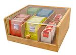 Nerthus Бамбукова кутия за съхранение на чай
