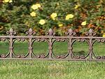Чугунена ограда - красота и изтънченост за вашата градина