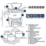 KELA Комплект за фондю “Gunten“ - 16 части