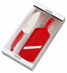 KYOCERA Комплект нож за готвене и ренде - червено
