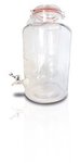 Vin Bouquet Стъклен буркан / диспенсър за течности 8л с кранче
