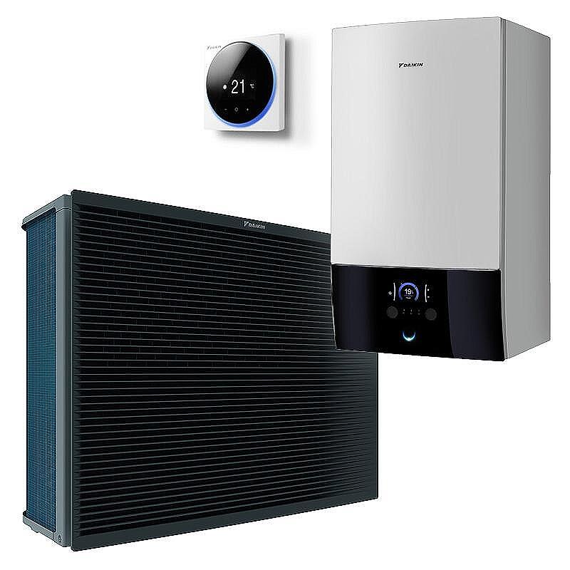 Термопомпа Daikin Altherma 3 H HT EPRA18DW1 / ETBX16D9W, 9kW, хидробокс, отопление, охлаждане и БГВ