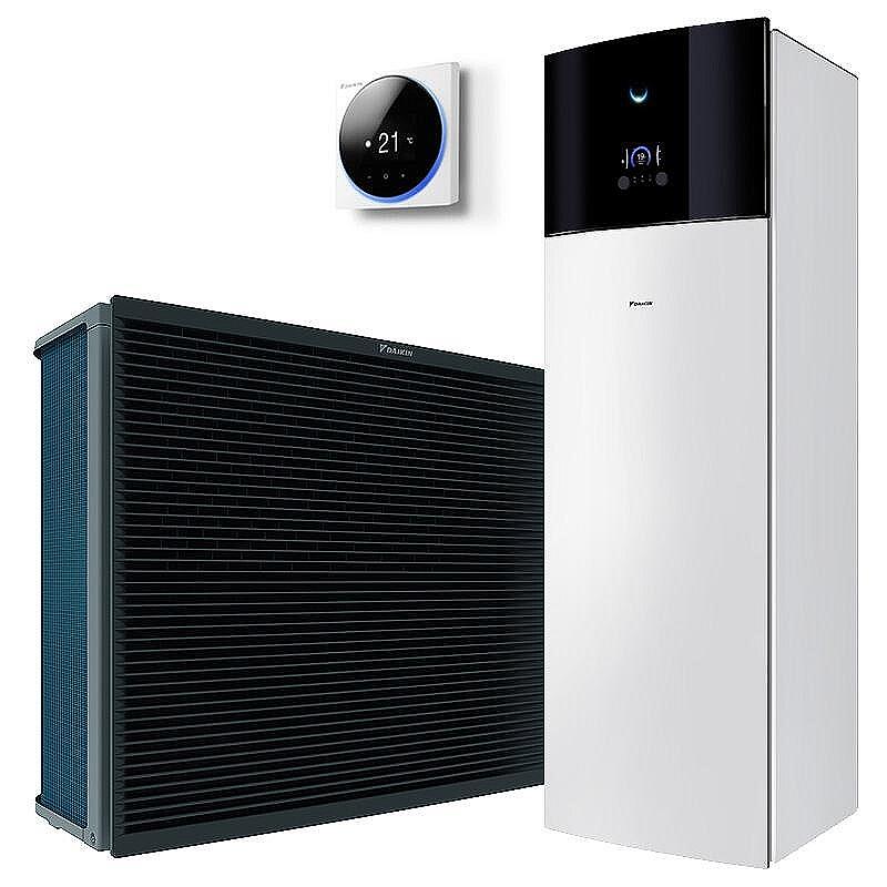 Термопомпа Daikin Altherma 3 H HT EPRA16DW1 / ETVH16S23D6V, 9kW, хидробокс с бойлер, отопление и БГВ