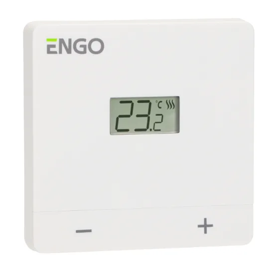Жичен дневен стаен термостат на батерии ENGO Controls EASYBATB-Copy