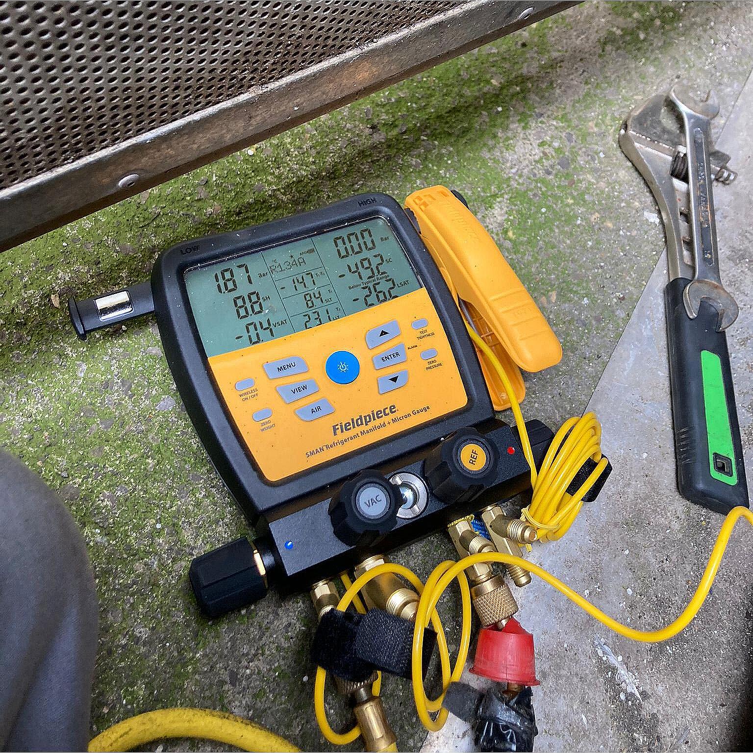 Fieldpiece SM480V - четворен дигитален манометричен блок SMAN, безжичен