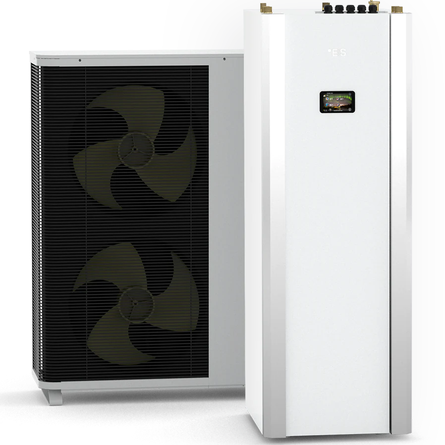 Термопомпа моноблок ES Energy Save AWST15-R32-M-V8, 15kW с бойлер, бивалентно отопление, охлаждане и БГВ
