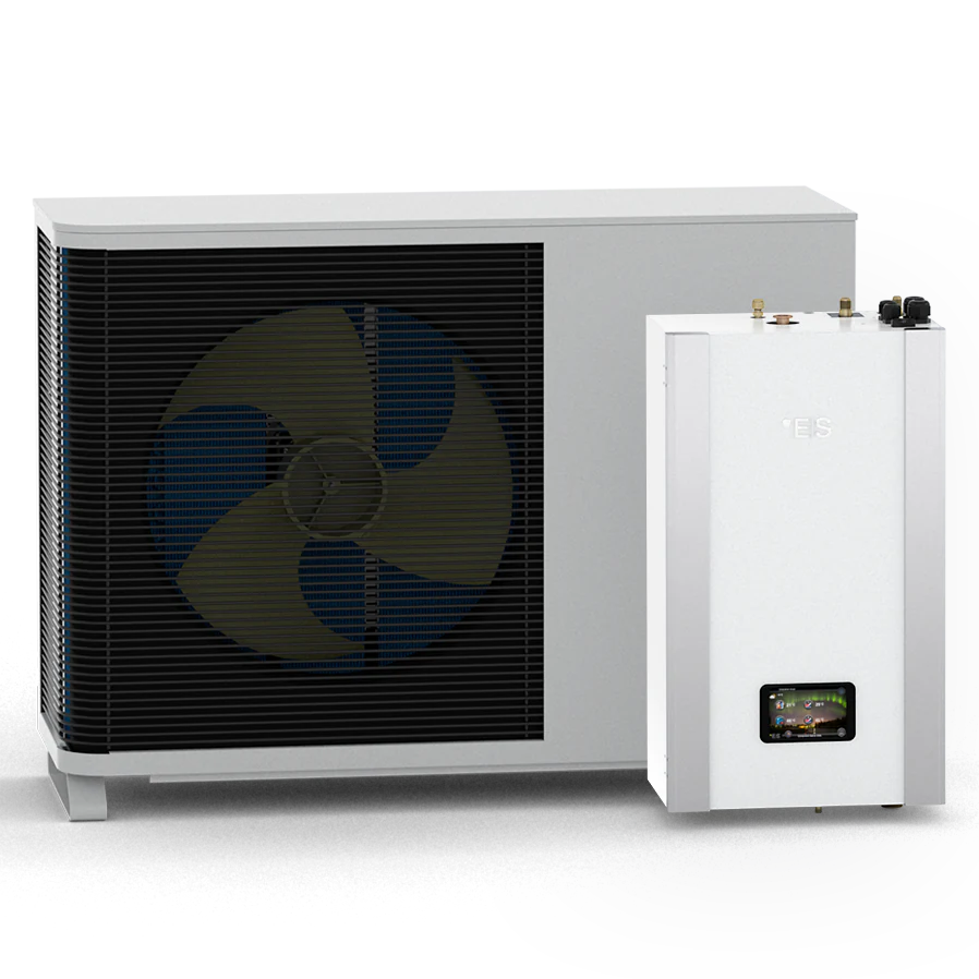 Термопомпа ES Energy Save AWH6-R32-S-V8, 6kW, хидробокс, бивалентно отопление, охлаждане и БГВ